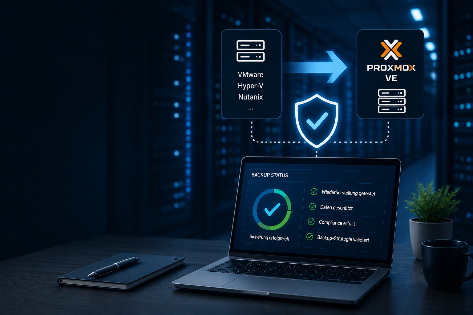Datensicherung im Zeitalter des Plattformwechsels - Proxmox