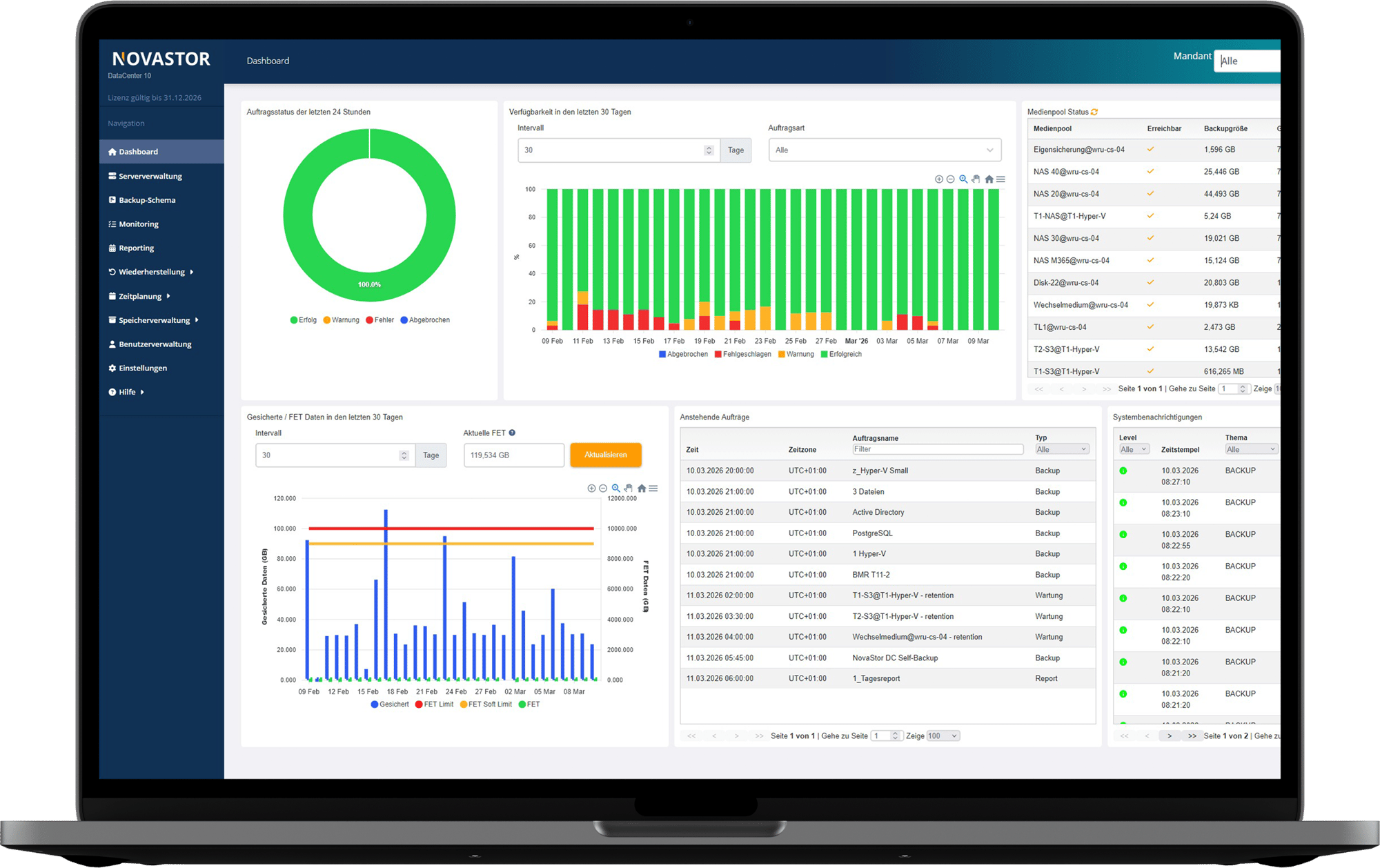 Mockup_NovaStor 05-2026 Dashboard Mockup_NovaStor 05-2026 Dashboard
