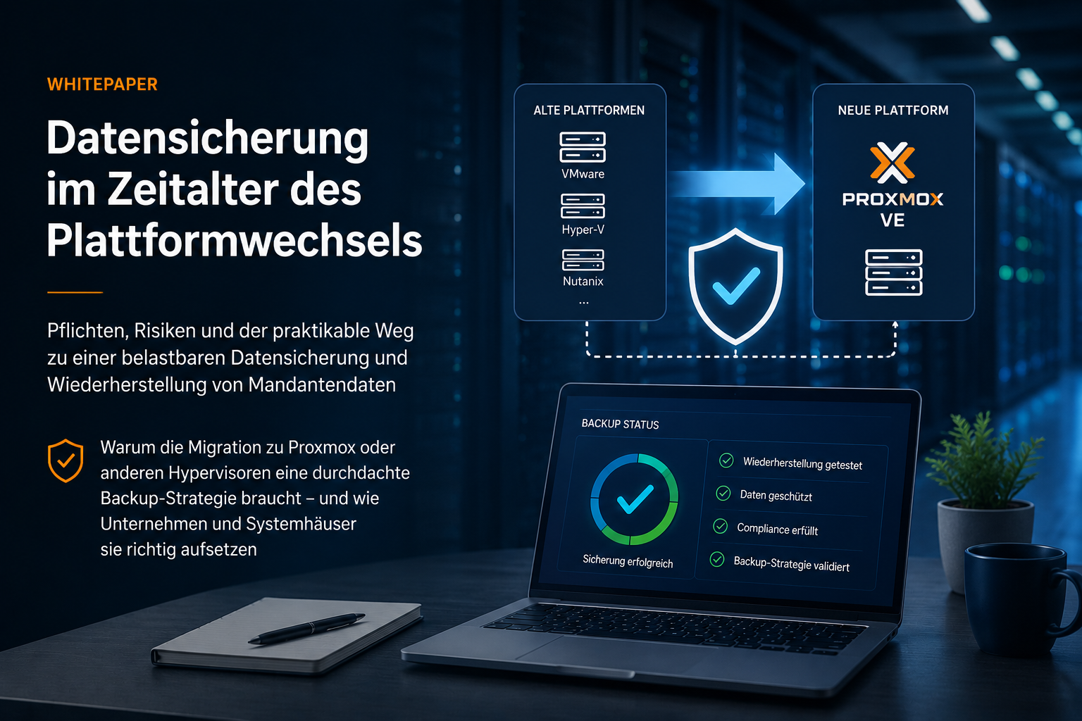 Whitepaper_Datensicherung im Zeitalter des Plattformwechsels - Proxmox